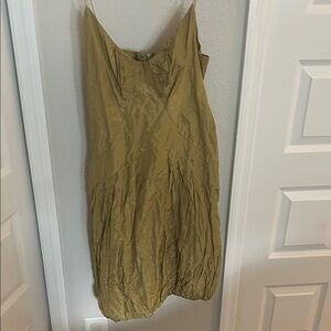 Elegant Olive Mini Dress